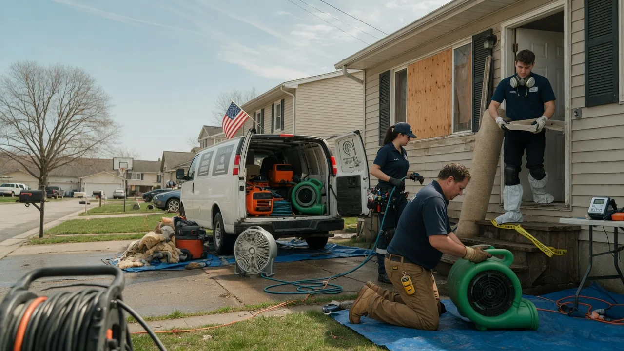 Water Damage Restoration in Taft, OK near me